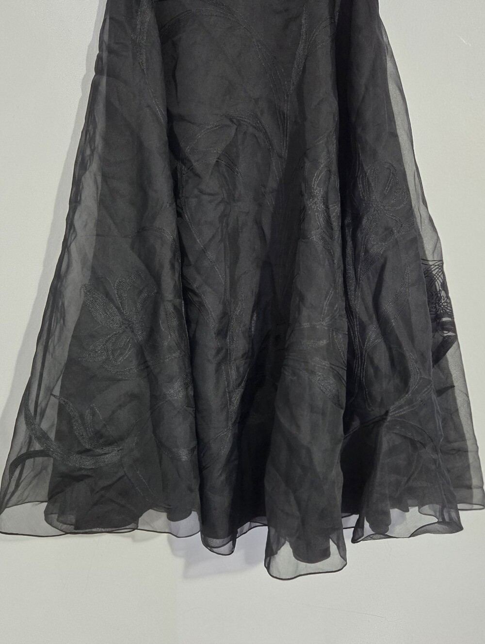 Ellen Tracy Chiffon Ballgown Skirt - Picture 10 of 11